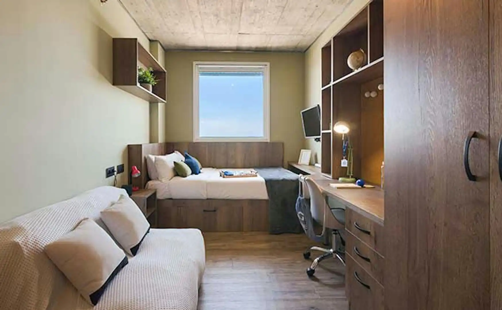 Habitación de Piso de alquiler en Barcelona con Aire acondicionado, Calefacción y Jardín privado