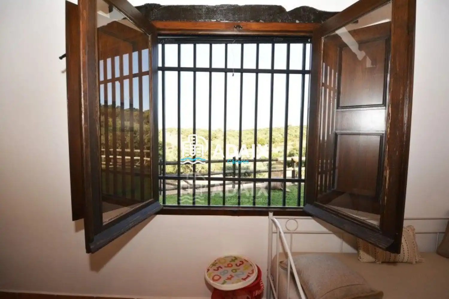 Terraza de Finca rústica en venta en Aliseda con Aire acondicionado y Terraza