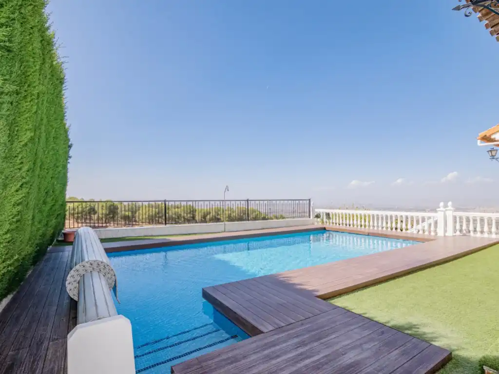 Piscina de Casa o chalet en venta en Monachil con Jardín privado, Terraza y Piscina