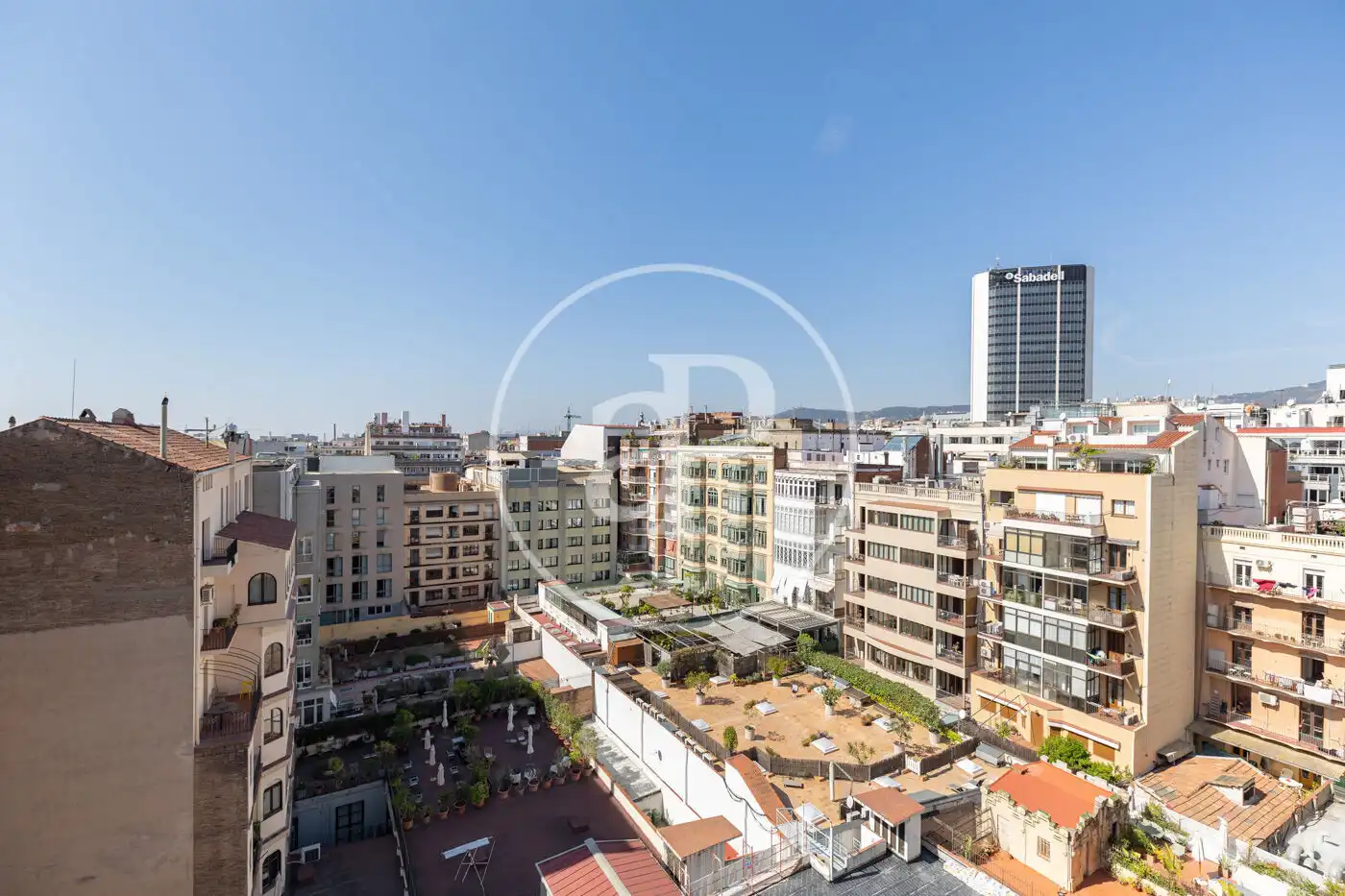 Exterior view of Flat for sale in Barcelona  with Air Conditioner, Heating and Furnished