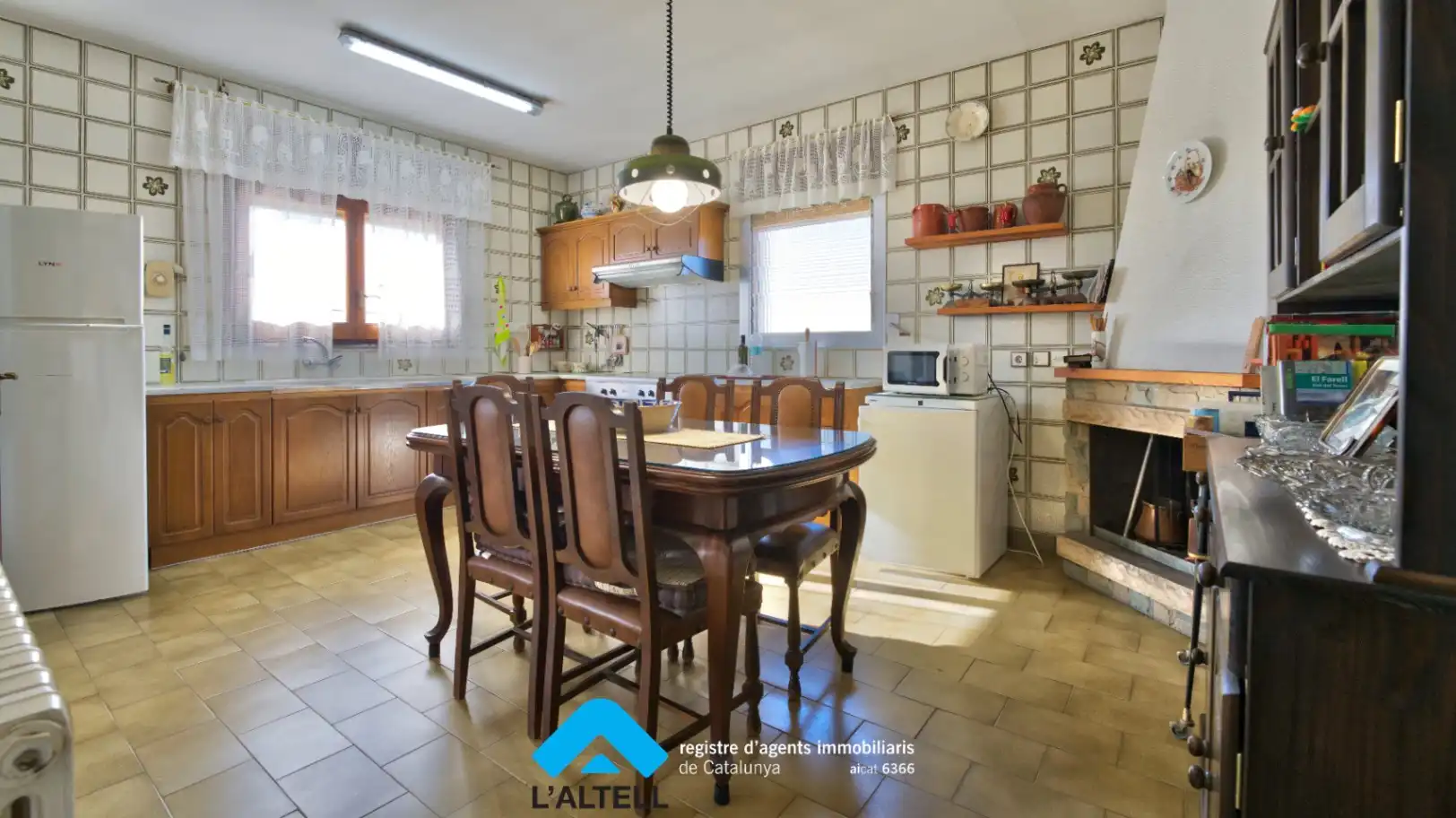 Küche von Haus oder Chalet zum Verkauf in L'Ametlla del Vallès mit Heizung, Privatgarten und Terrasse