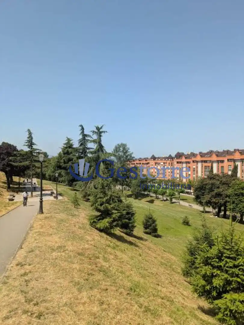 Vista exterior de Pis en venda en Oviedo  amb Calefacció