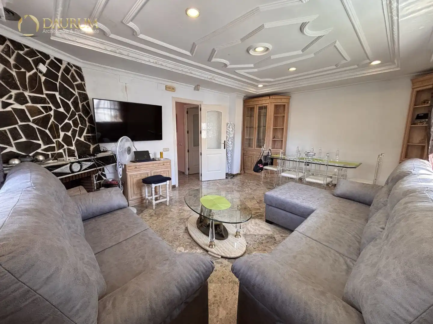 Sala de estar de Casa o chalet en venta en Alhaurín de la Torre con Aire acondicionado, Terraza y Trastero