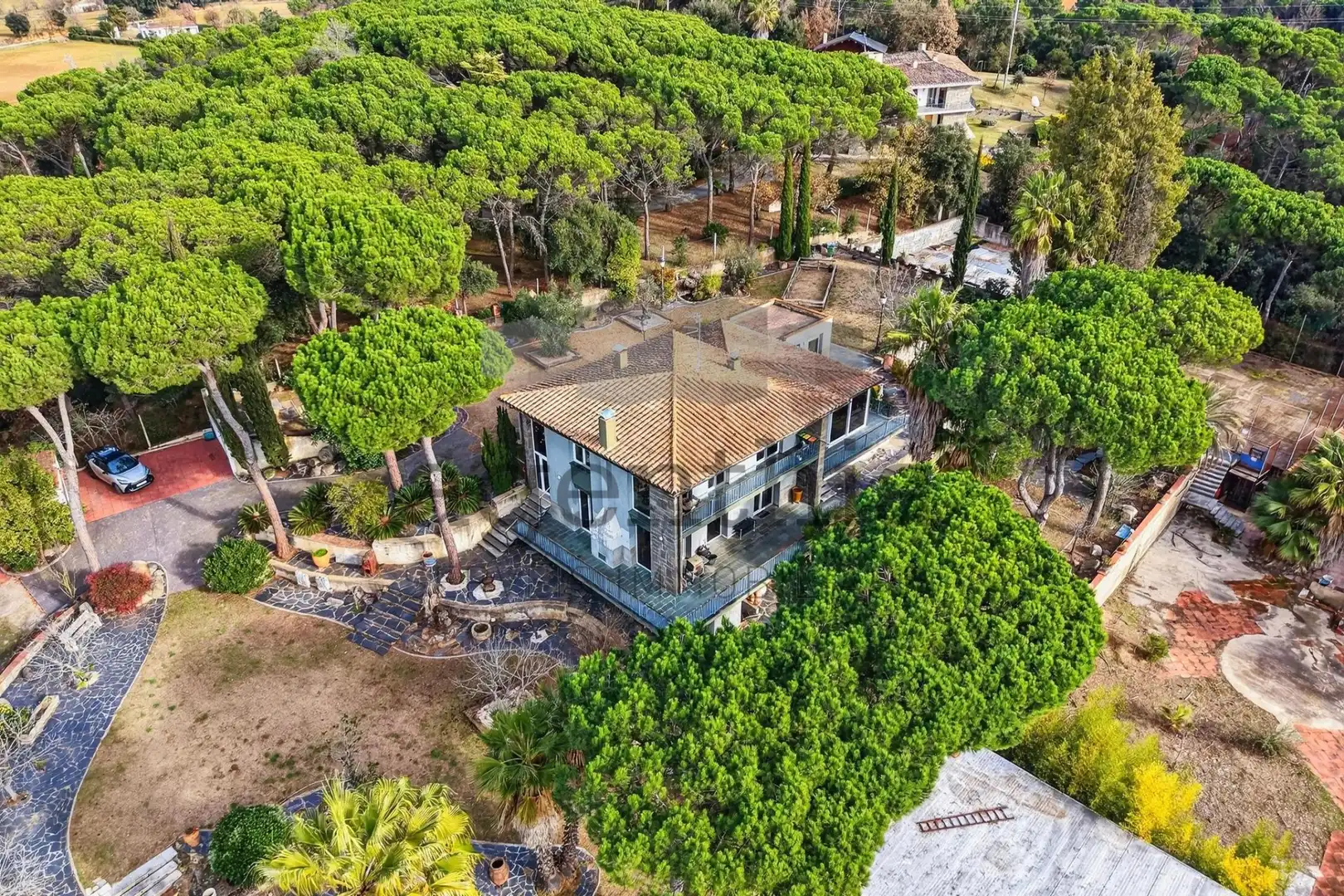 Jardí de Casa o xalet en venda en Llambilles amb Aire condicionat, Calefacció i Terrassa