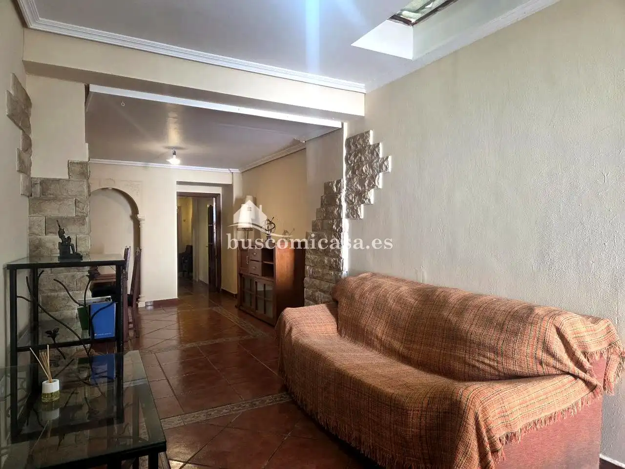 Sala de estar de Casa adosada en venta en Mancha Real con Aire acondicionado, Terraza y Balcón