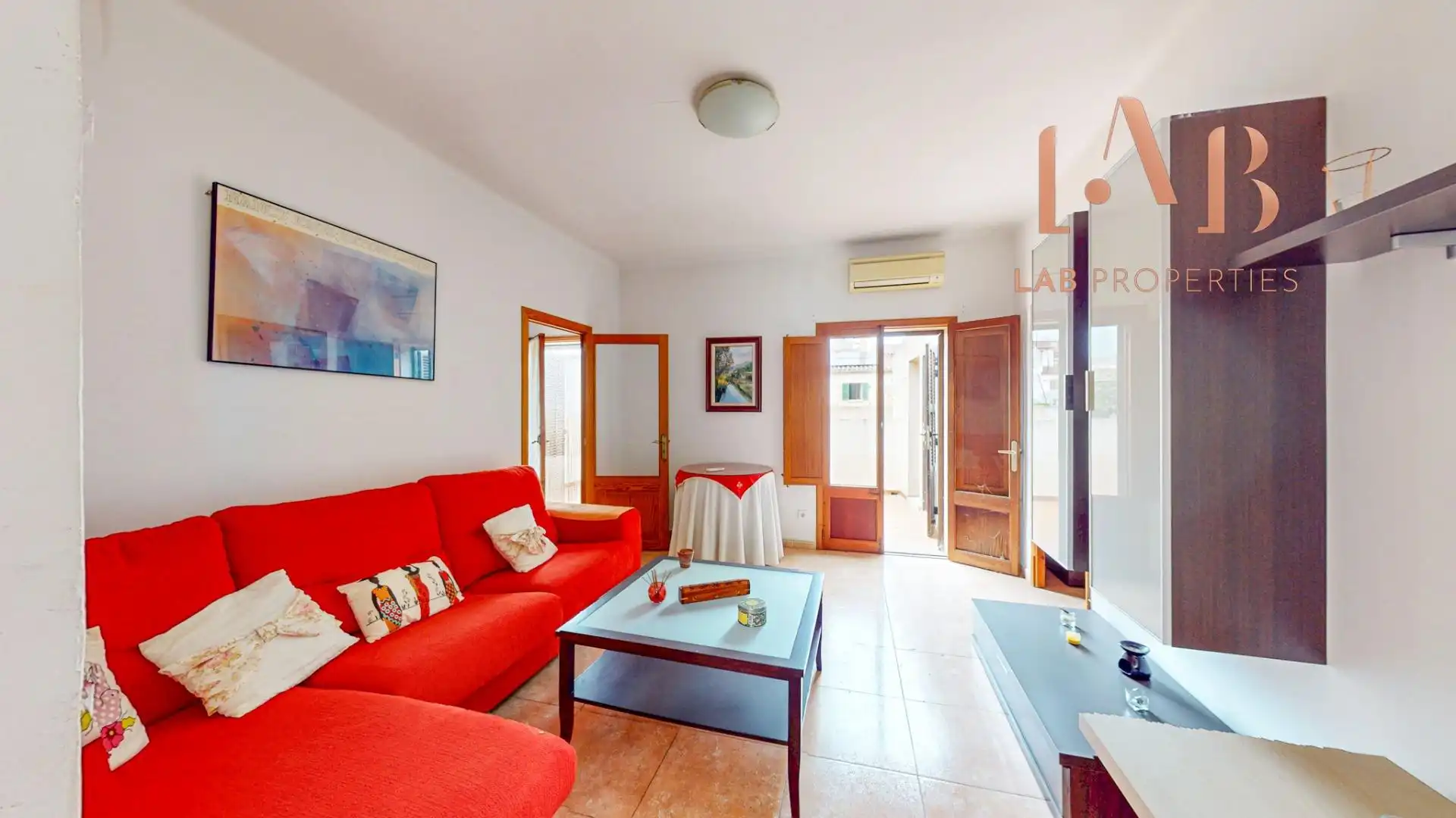 Living room of Houses for sale in Llubí  with Private garden and Terrace