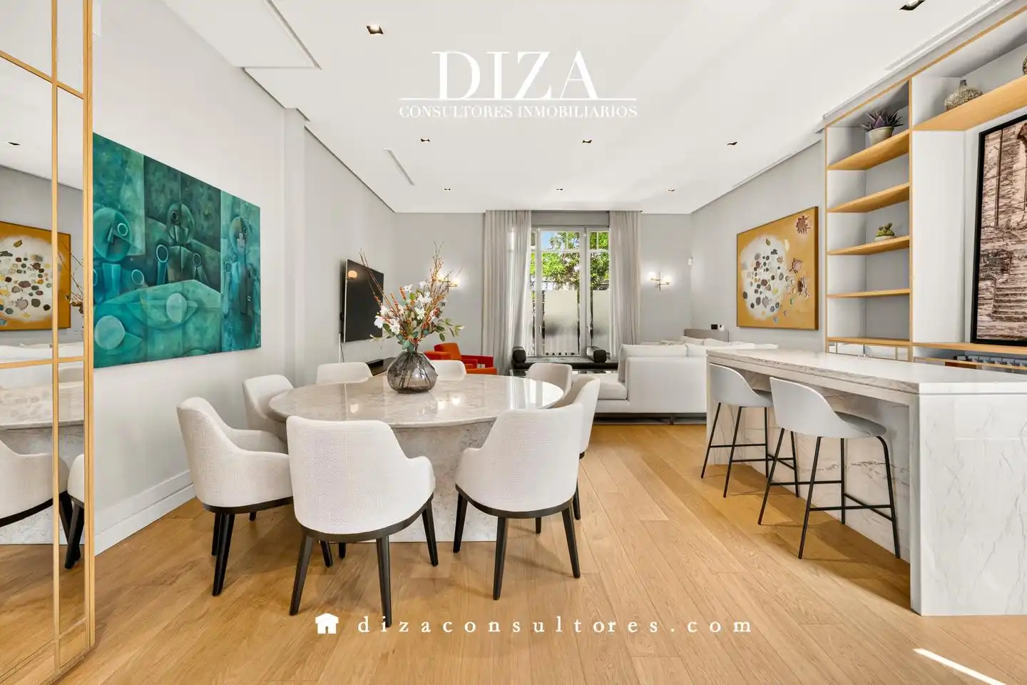 Dining room of Ground floor for rent in Madrid  with Air Conditioner and Furnished