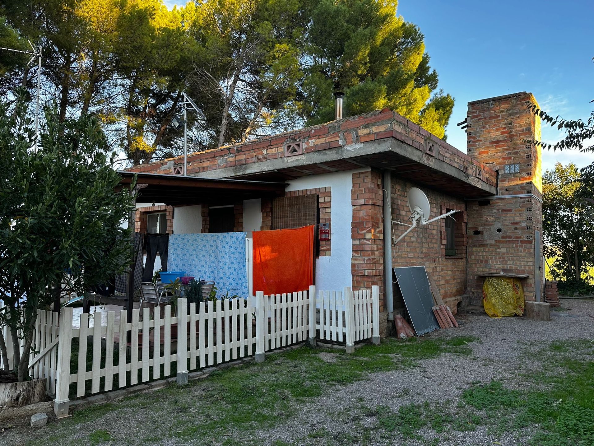 Vista exterior de Finca rústica en venta en Montoliu de Lleida con Calefacción, Jardín privado y Internet