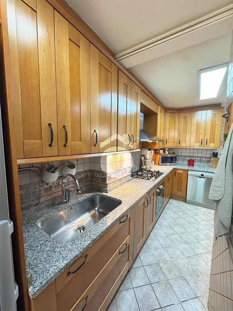 Kitchen of Flat for sale in Martorell  with Air Conditioner, Heating and Parquet flooring