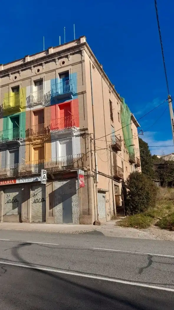 Vista exterior de Apartament en venda en Berga