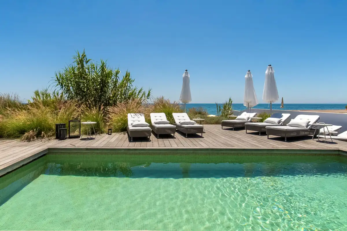 Piscina de Casa o xalet en venda en Marbella amb Aire condicionat, Jardí privat i Terrassa