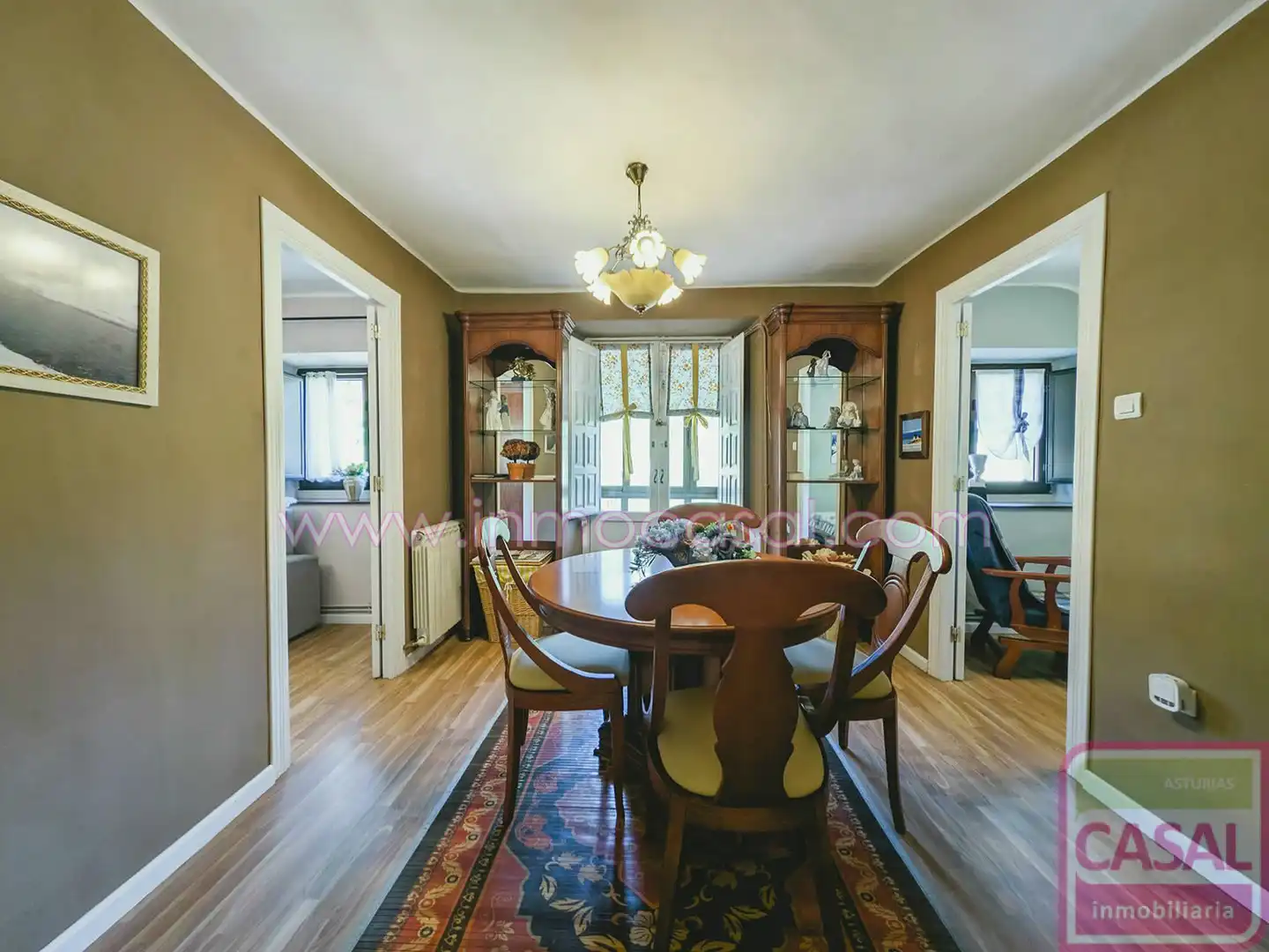 Comedor de Piso en venta en Mieres (Asturias) con Calefacción y Amueblado