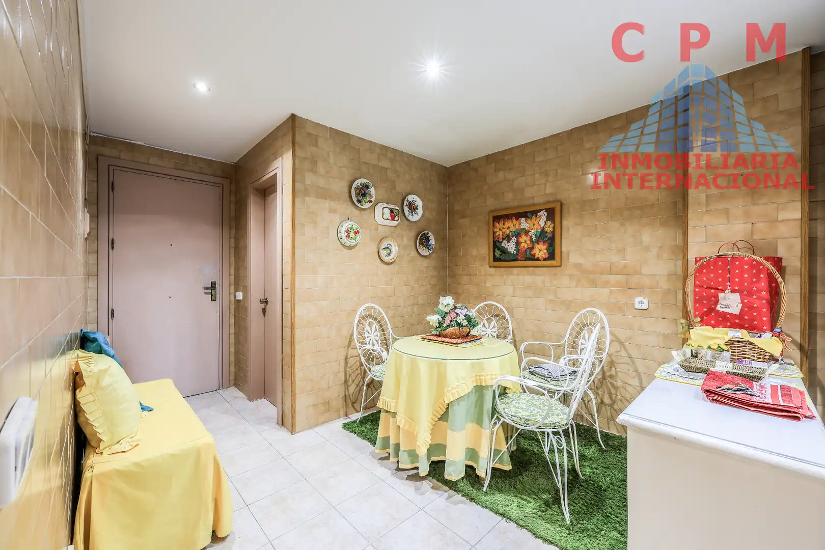 Schlafzimmer von Wohnung zur Miete in Madrid mit Klimaanlage, Heizung und Parkett