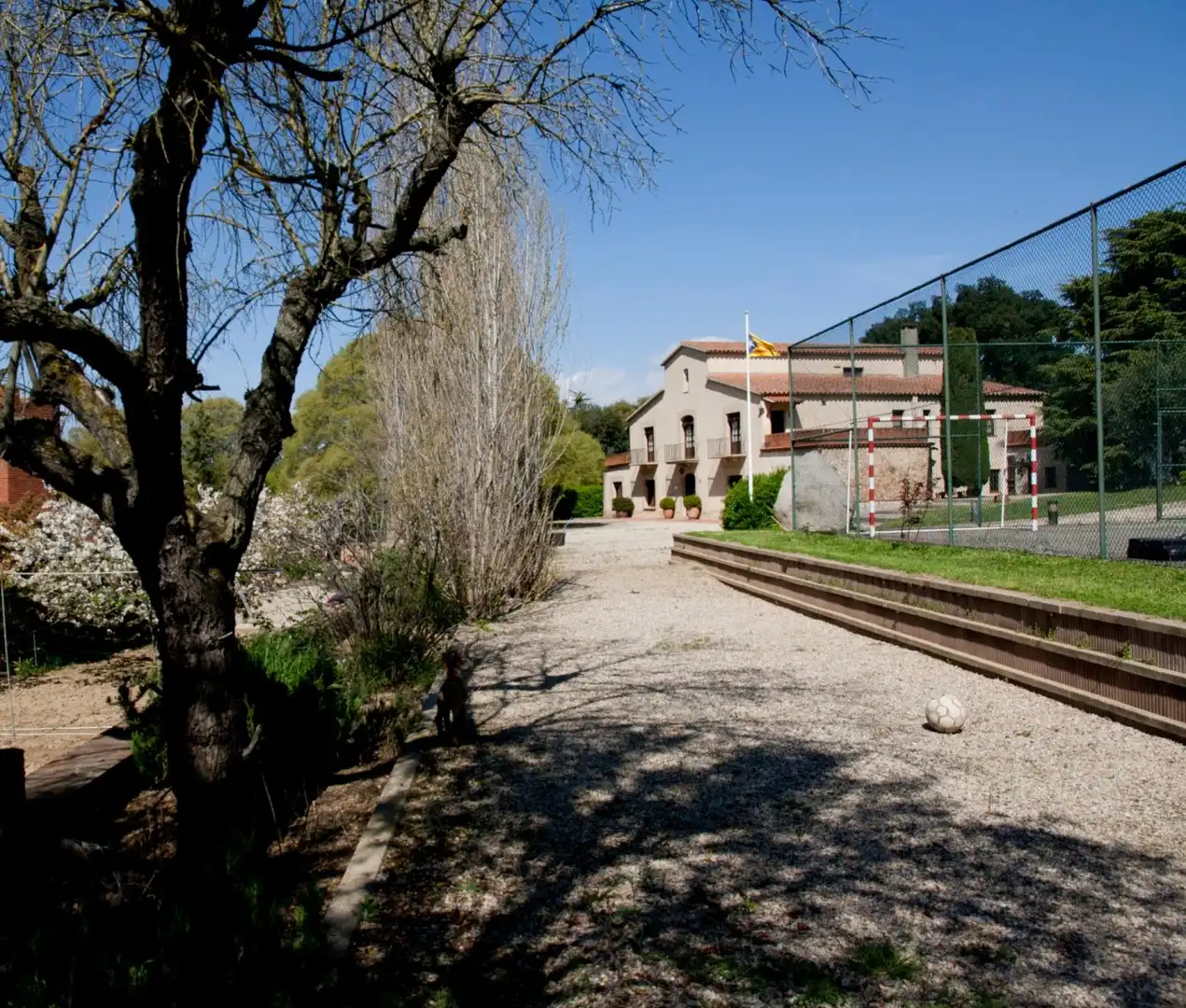 Vista exterior de Casa o xalet en venda en La Roca del Vallès amb Calefacció, Jardí privat i Terrassa