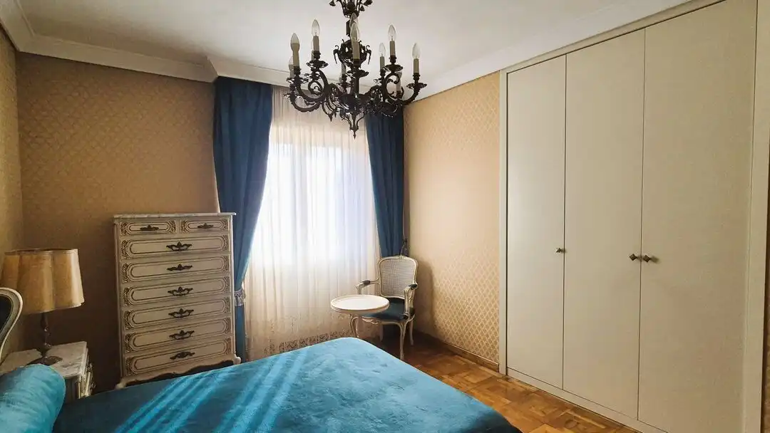 Schlafzimmer von Wohnung zum Verkauf in  Pamplona / Iruña mit Heizung, Terrasse und Abstellraum