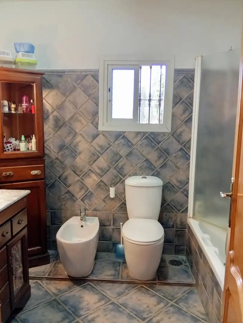 Baño de Casa adosada en venta en Mijas con Aire acondicionado, Jardín privado y Terraza