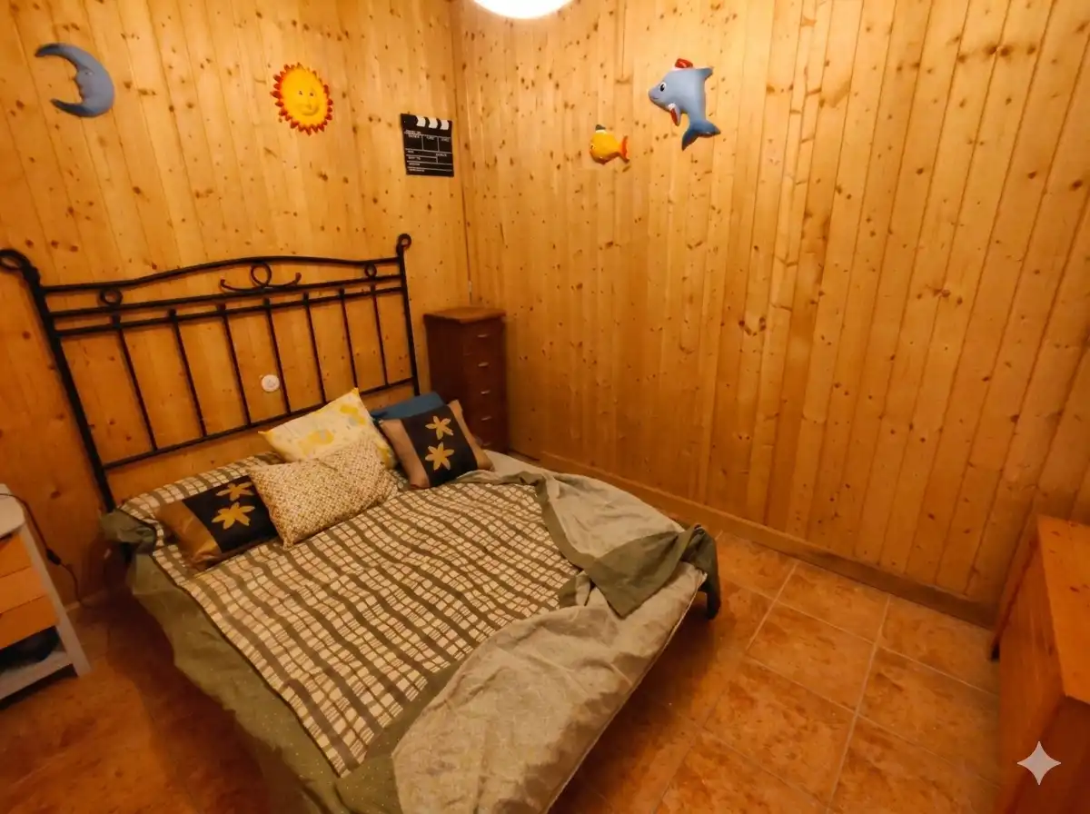 Habitación de Casa o chalet en venta en Santa María de la Alameda con Calefacción, Jardín privado y Terraza