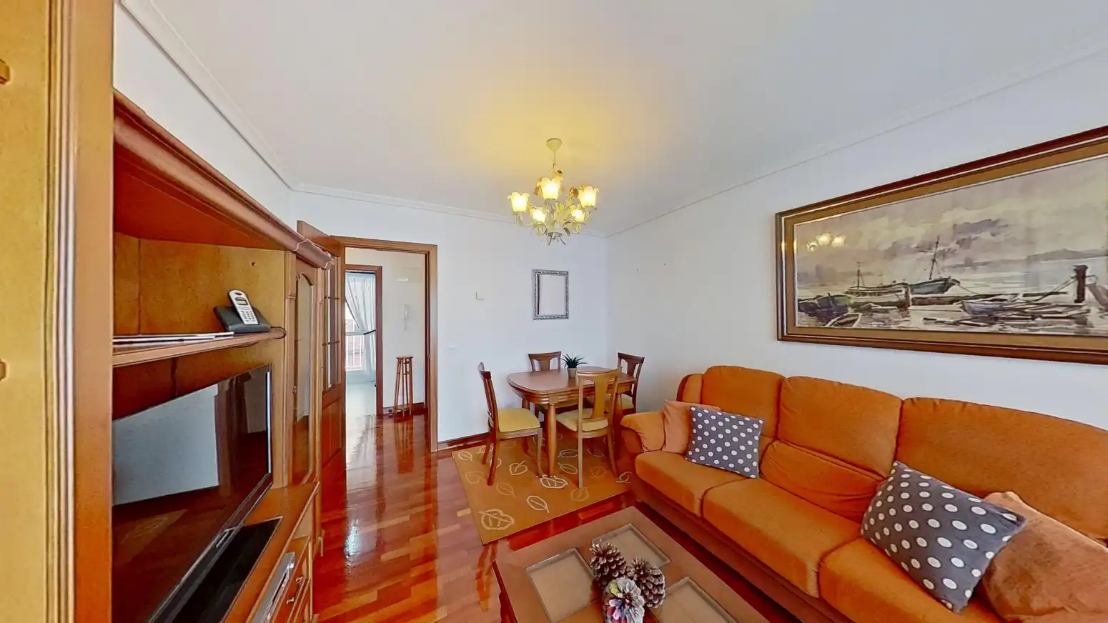 Living room of Flat for sale in Torrelavega   with Heating