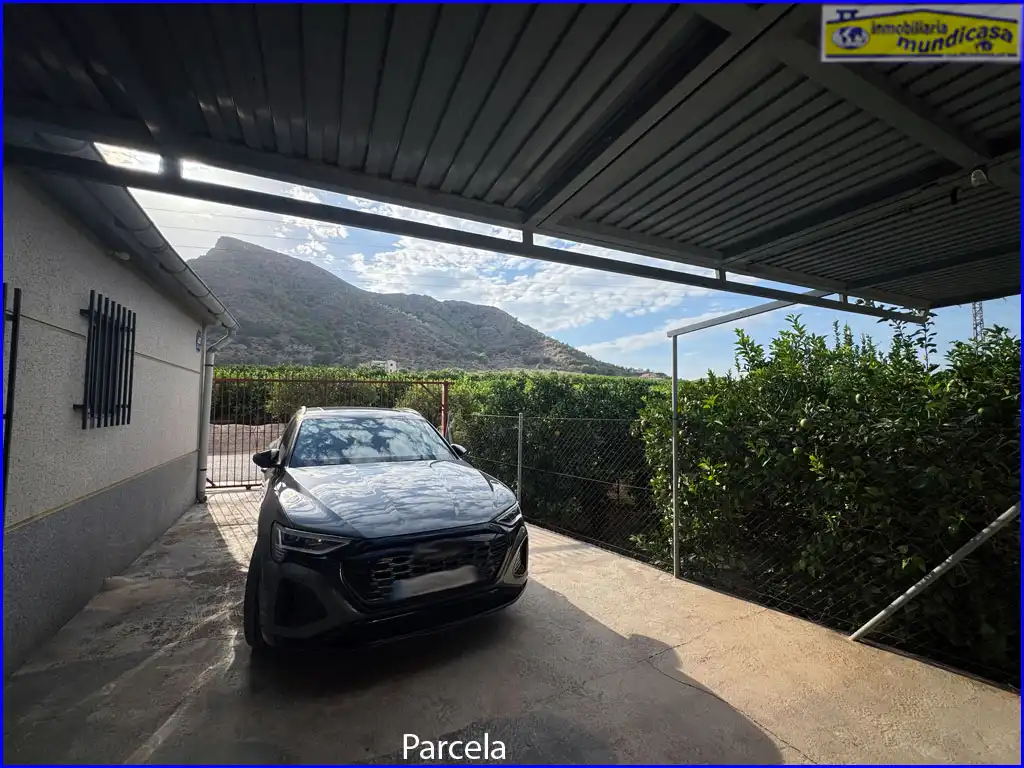 Parking of Country homes for sale in Santomera, Murcia
