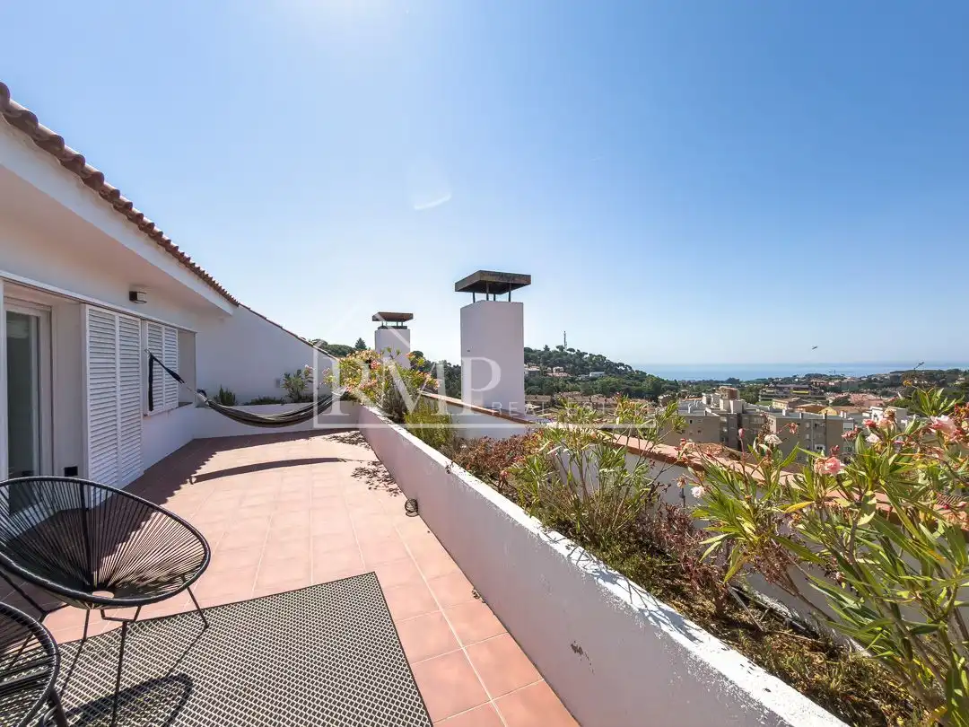 Terrace of Detached homes for sale in Sant Andreu de Llavaneres  with Air Conditioner, Heating and Terrace