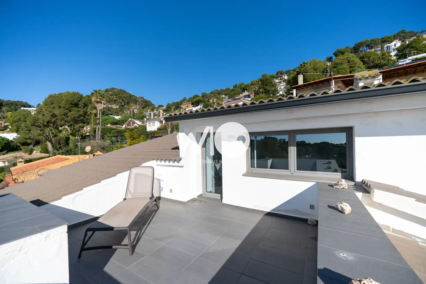 Terraza de Casa o chalet en venta en Blanes con Jardín privado, Terraza y Piscina