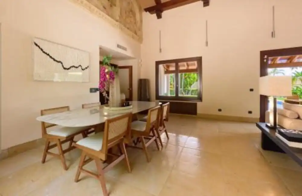 Dining room of Houses for rent in Marbella  with Air Conditioner, Private garden and Terrace