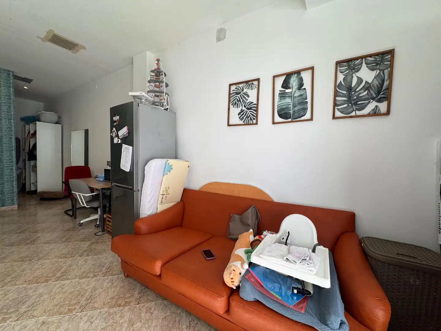 Sala d'estar de Apartament en venda en Málaga