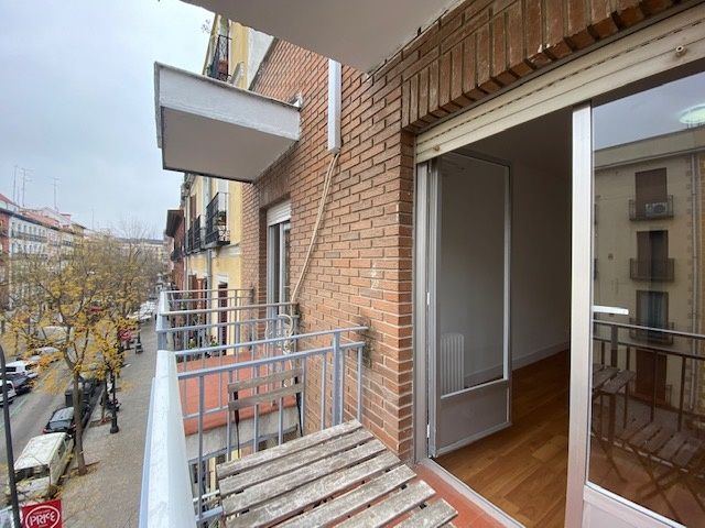 Balcony of Flat to rent in  Madrid Capital  with Air Conditioner, Heating and Terrace