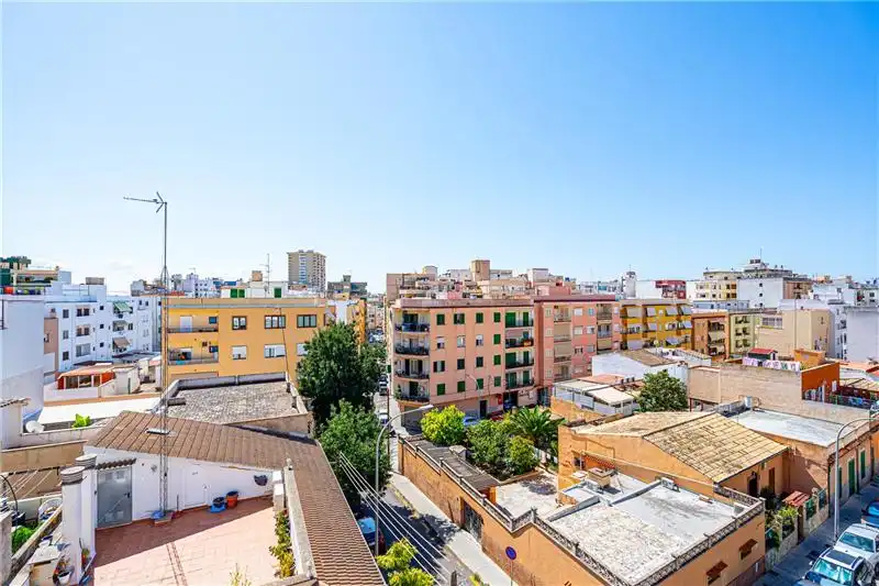 Vista exterior de Piso en venta en  Palma de Mallorca con Terraza
