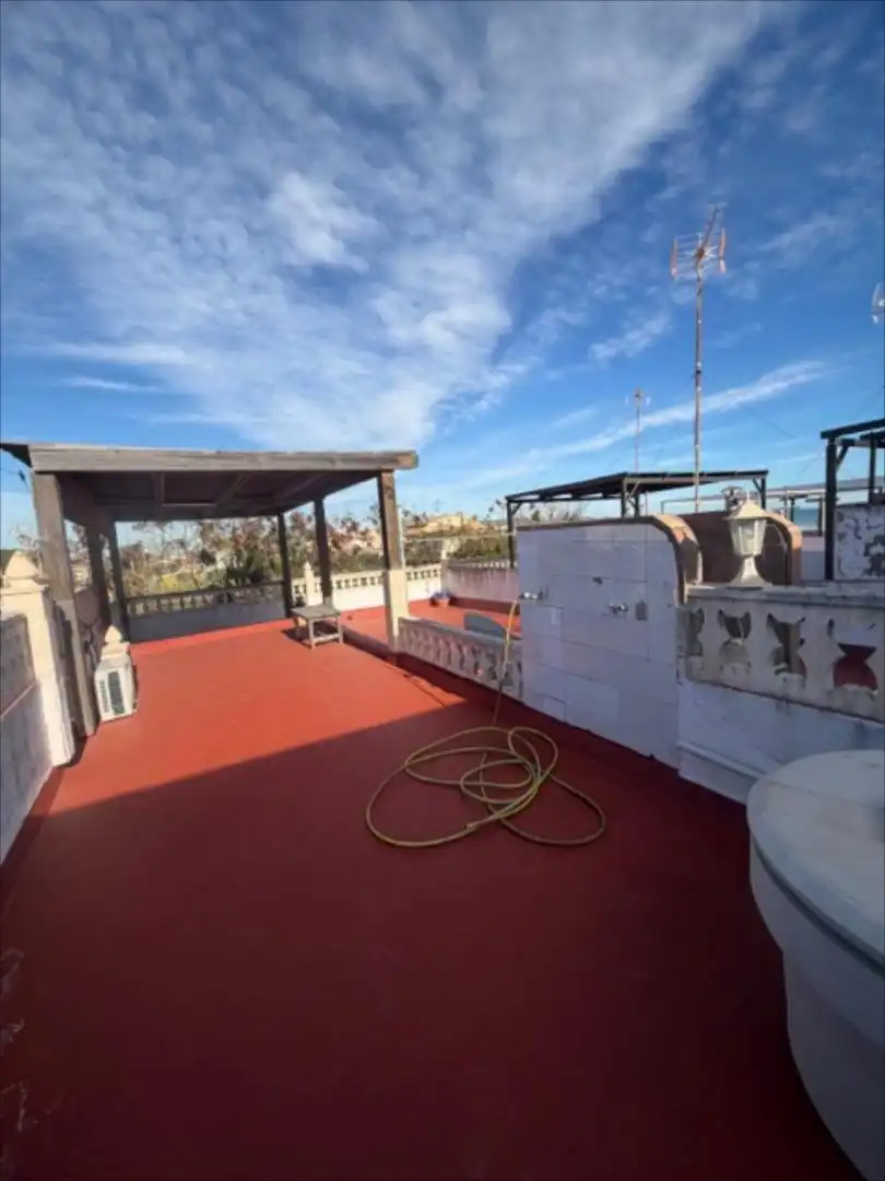 Terraza de Casa o chalet de alquiler en Cullera con Terraza, Trastero y Amueblado