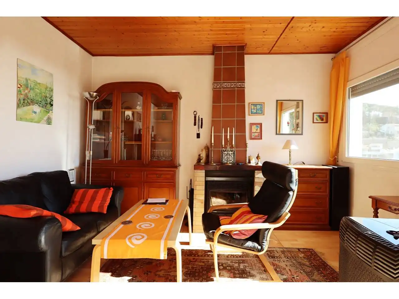 Sala de estar de Casa o chalet en venta en Lloret de Mar con Jardín privado, Terraza y Amueblado