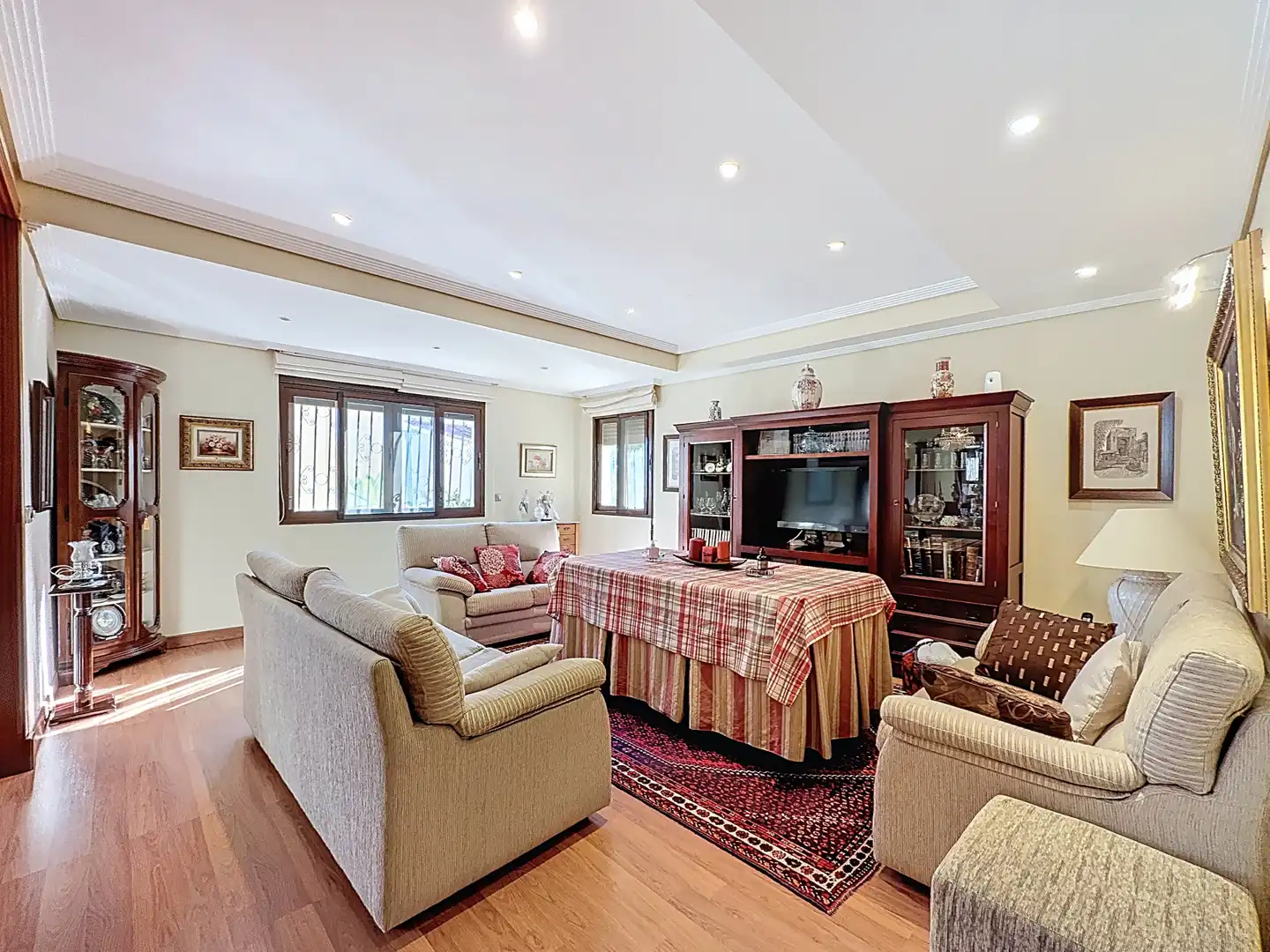 Sala de estar de Casa o chalet en venta en Málaga con Aire acondicionado, Calefacción y Terraza