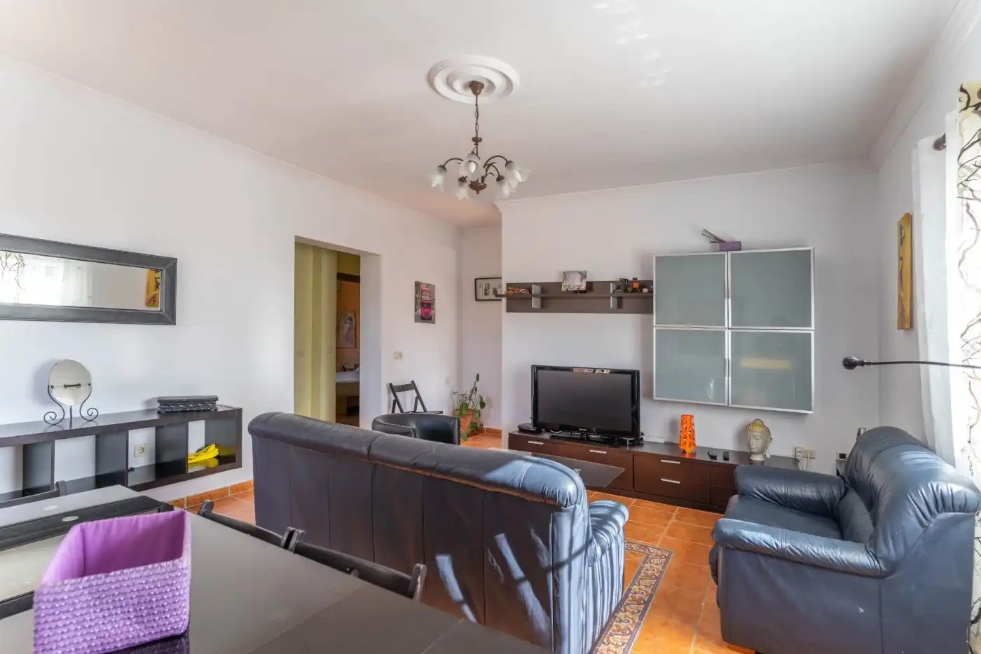 Sala d'estar de Casa o xalet de lloguer en Alhaurín de la Torre amb Aire condicionat, Calefacció i Jardí privat