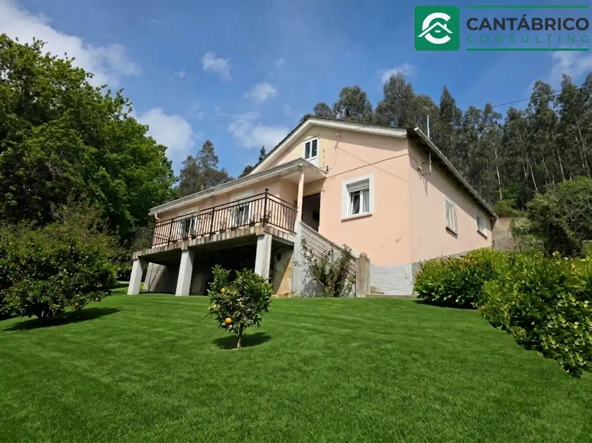 Jardí de Casa o xalet en venda en Villayón amb Terrassa, Traster i Moblat
