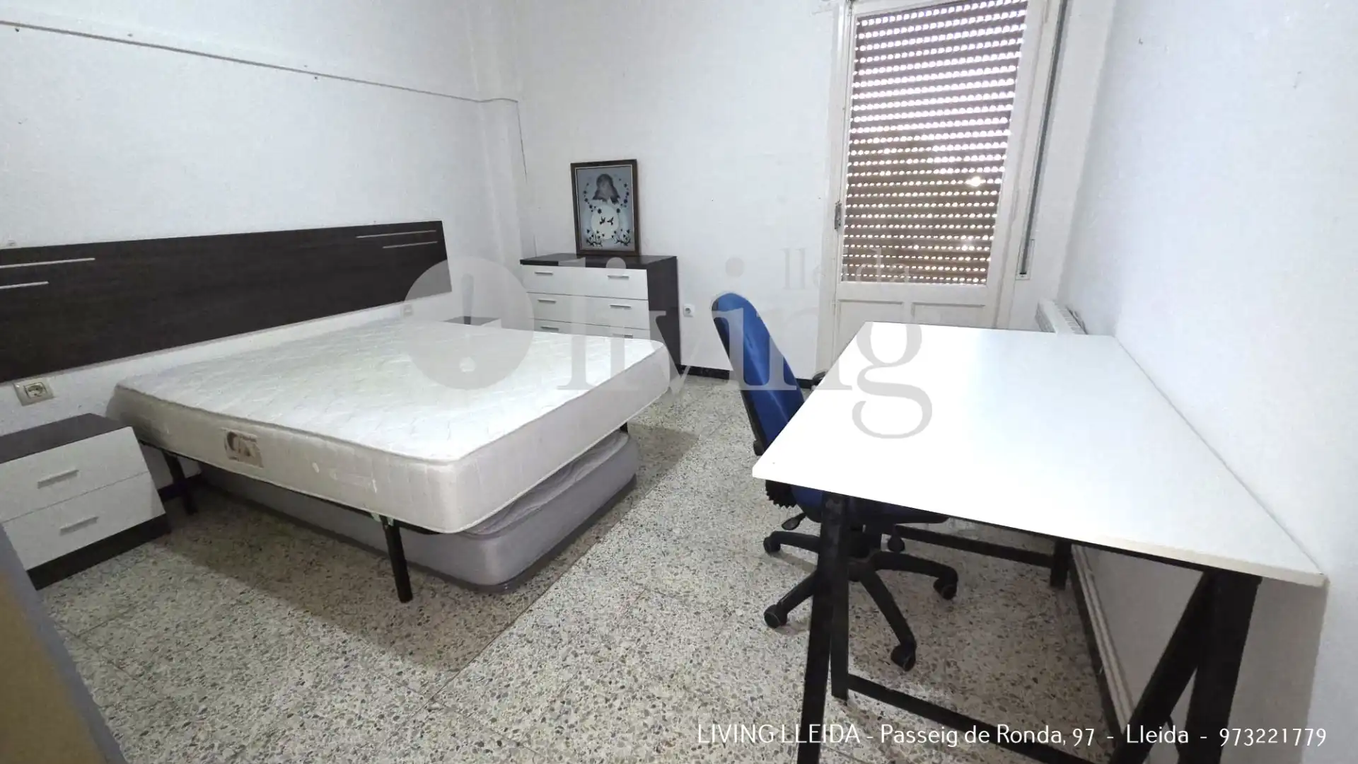 Bedroom of Flat for rent in Lleida  with Heating, Parquet flooring and Furnished