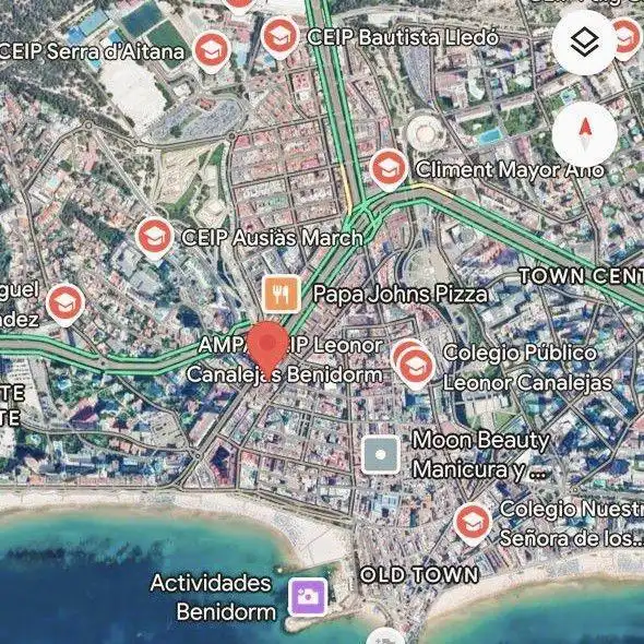 Vista exterior de Apartament en venda en Benidorm amb Aire condicionat i Moblat