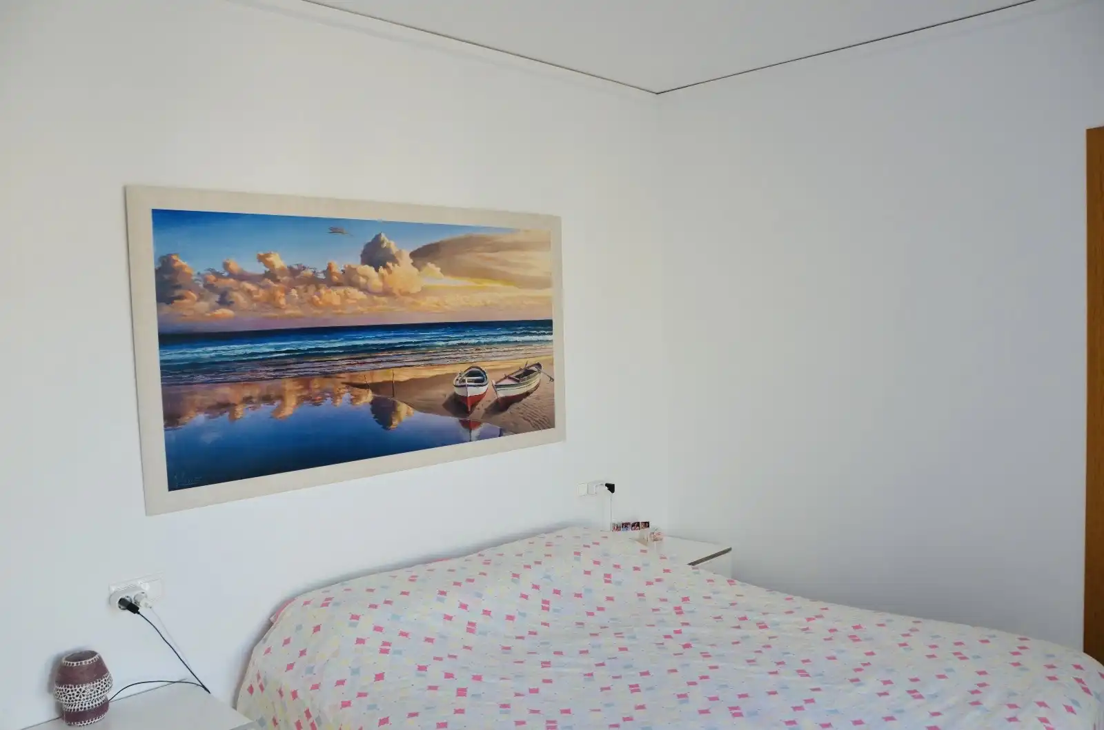 Schlafzimmer von Dachboden zum Verkauf in Dénia mit Klimaanlage, Heizung und Terrasse