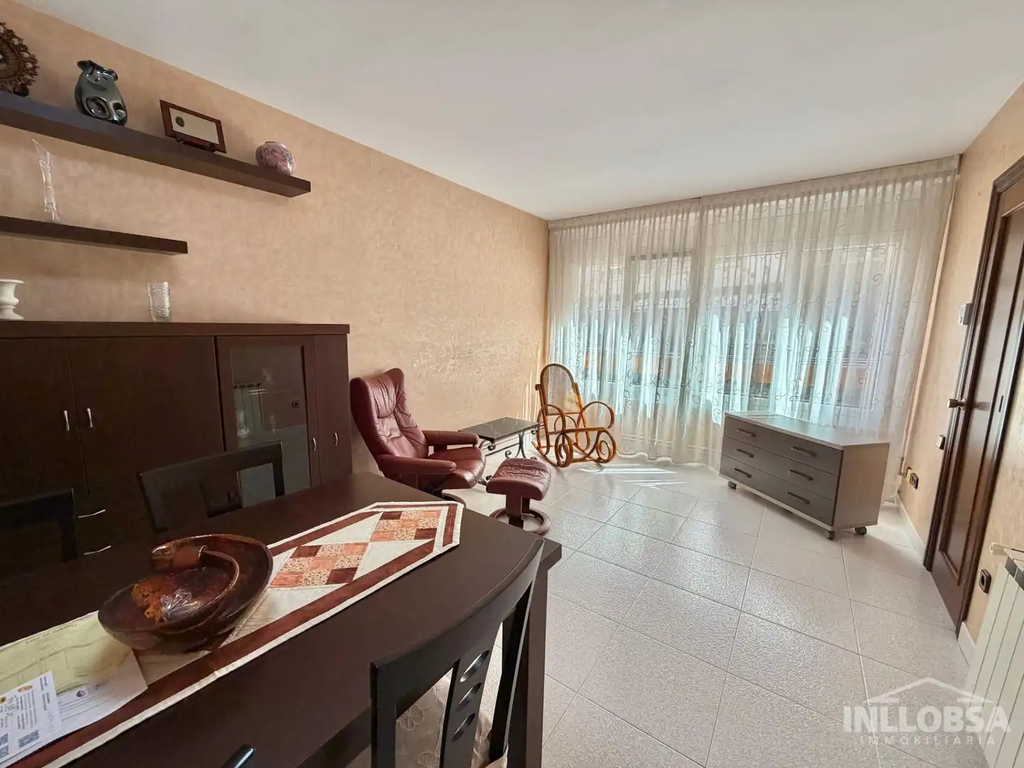 Sala de estar de Piso en venta en Manresa con Calefacción, Trastero y Balcón