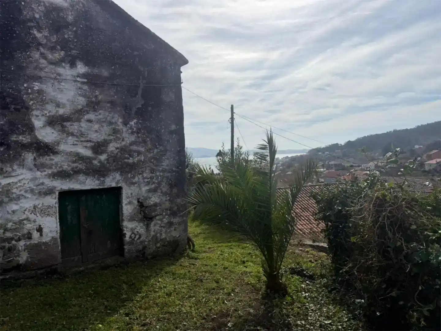 Vista exterior de Casa o xalet en venda en Poio amb Balcó