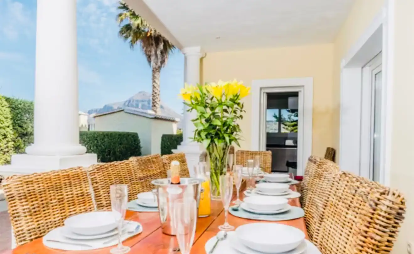 Terraza de Casa o chalet en venta en Jávea / Xàbia con Aire acondicionado, Calefacción y Jardín privado