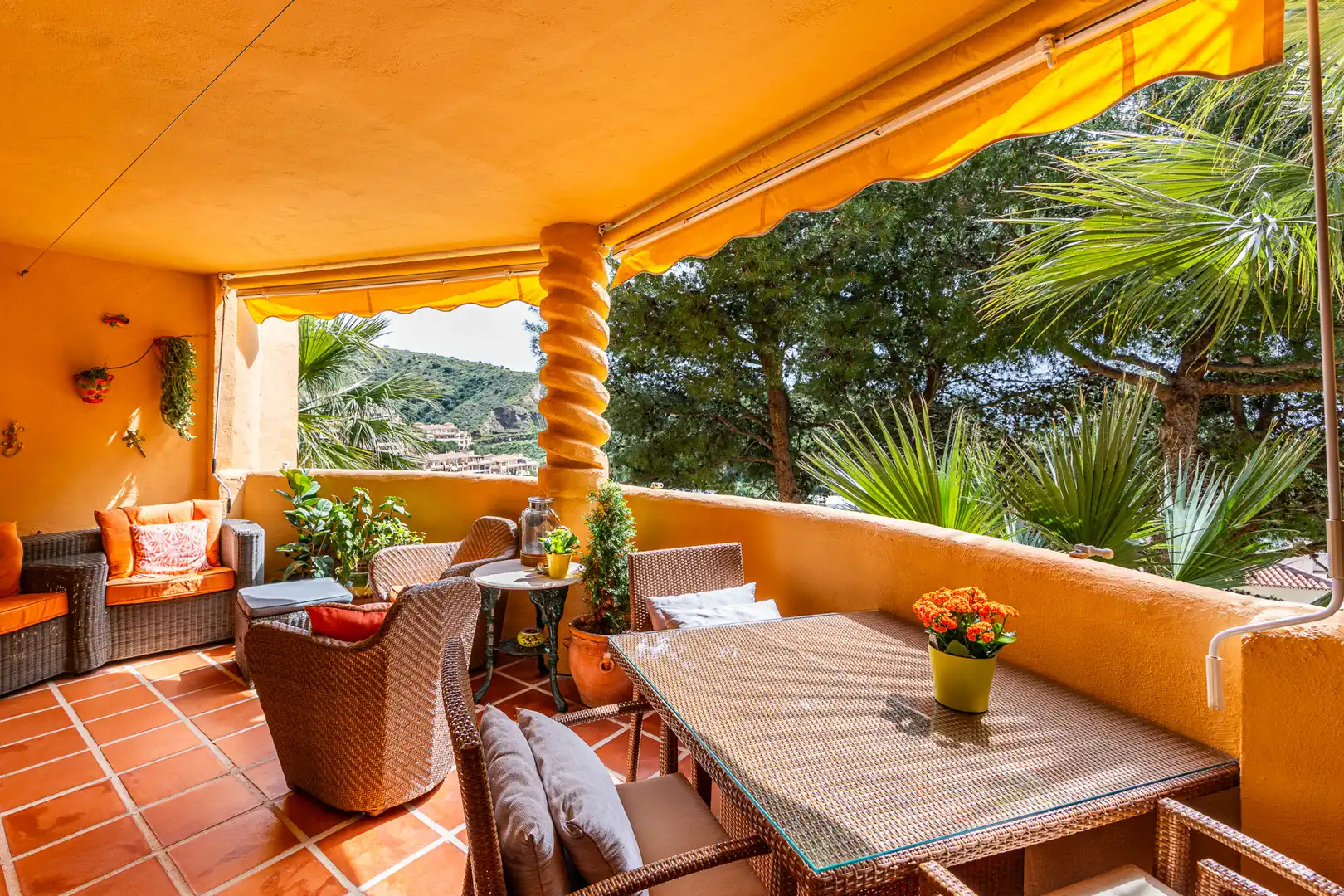 Terraza de Apartamento en venta en Mijas con Aire acondicionado, Calefacción y Terraza