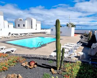 Swimming pool of Duplex for sale in Teguise  with Private garden, Terrace and Furnished