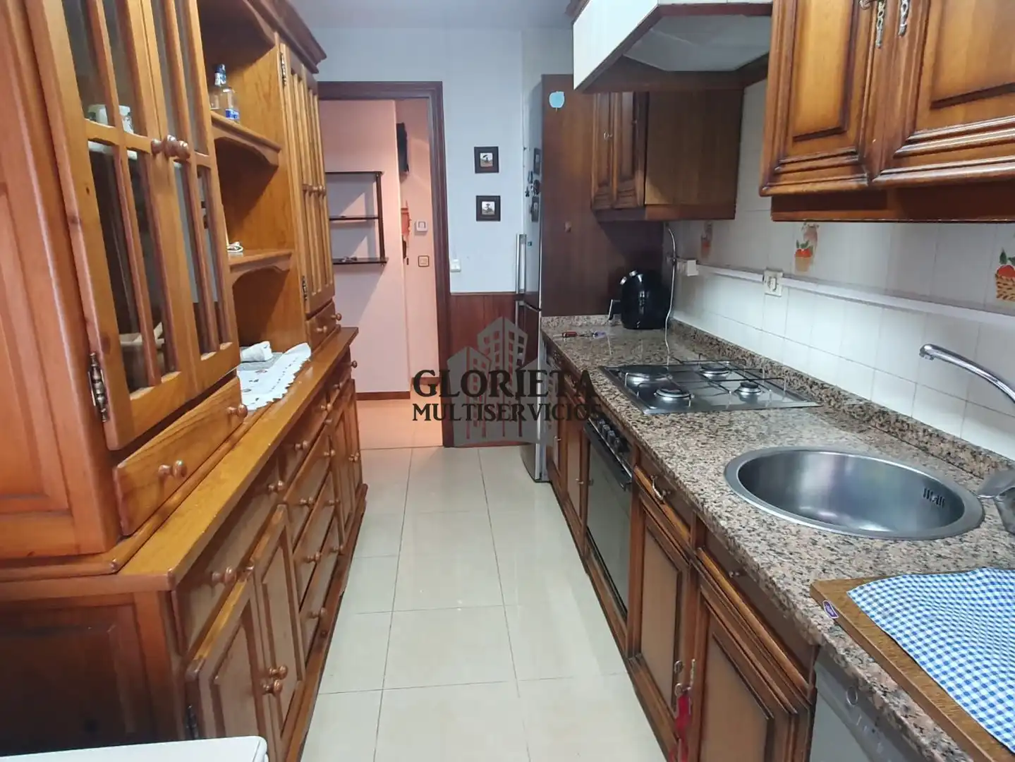 Kitchen of Flat for sale in Nigrán  with Heating, Terrace and Storage room