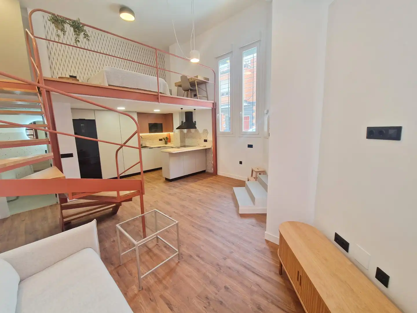 Living room of Apartments for rent in Málaga  with Air Conditioner and Heating