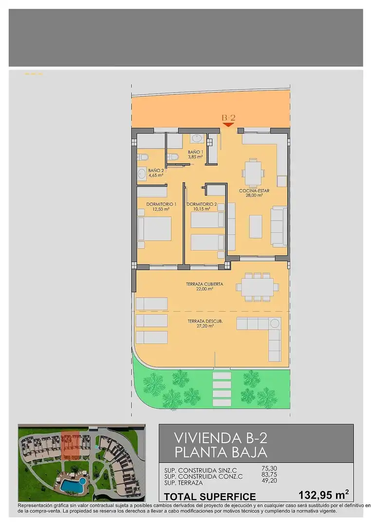 Appartement compact avec terrasse à vendre à Las Lomas de Rame - Bahía Bella, imagen 39