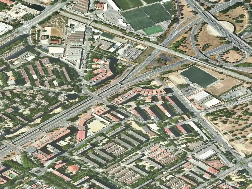 Vista exterior de Pis en venda en Sant Adrià de Besòs