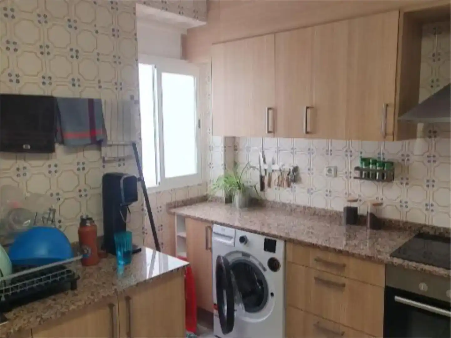 Kitchen of Flat for rent in Mislata  with Air Conditioner and Furnished