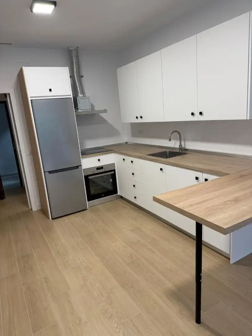 Cocina de Piso de alquiler en Málaga con Aire acondicionado, Amueblado y Horno