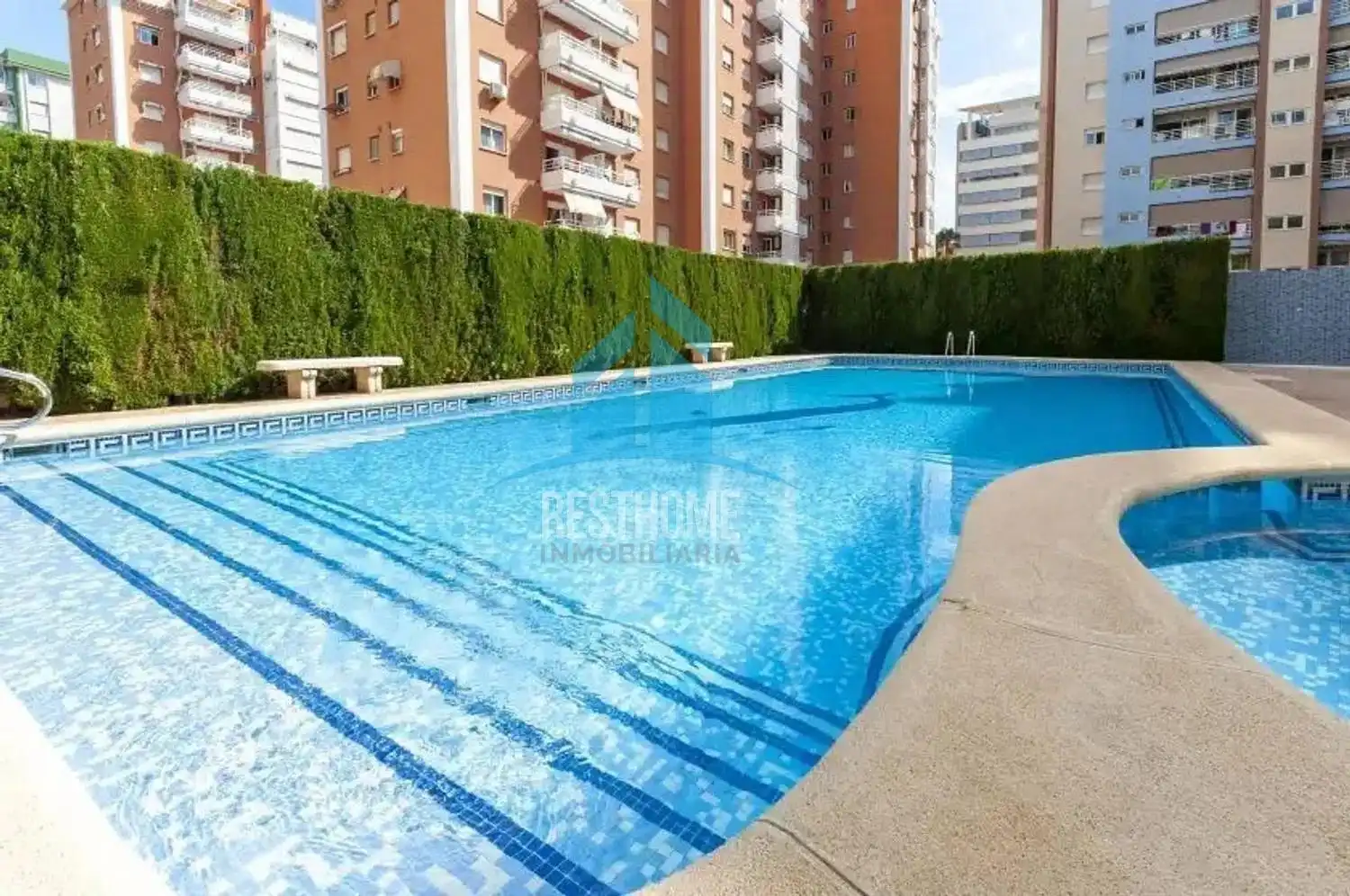 Swimming pool of Study for sale in Gandia  with Air Conditioner, Terrace and Community pool