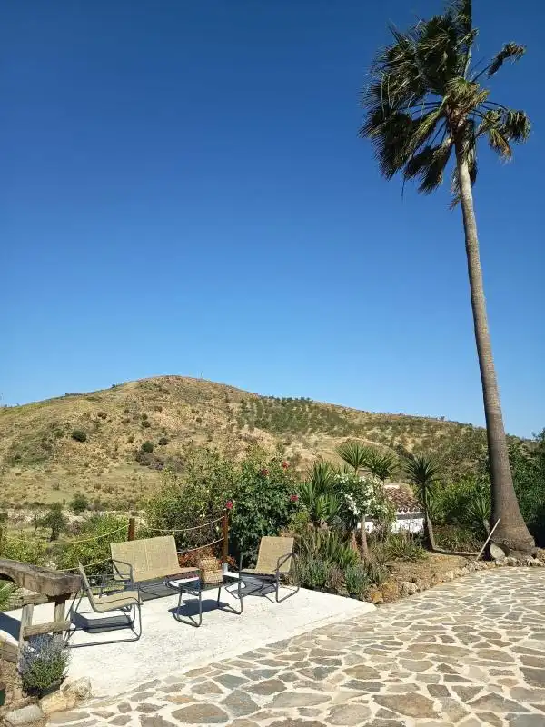 Exterior view of Country homes for rent in Valle de Abdalajís  with Air Conditioner, Heating and Private garden